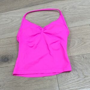 DFYNE longline scrappy halter top Medium